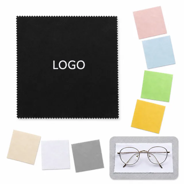 6-Inch Anti-Scratch Eyewear Cleaning Microfiber Cloth