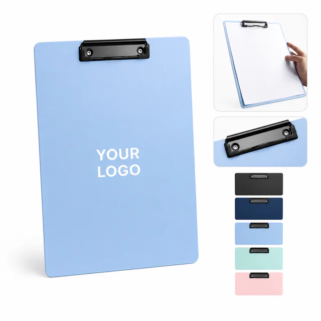 Portable Plastic Clipboard for Office and School