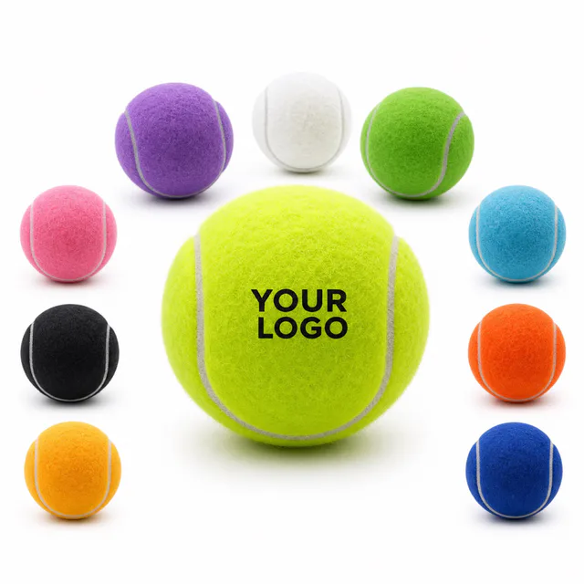 Professional-Grade Natural Rubber Tennis Balls