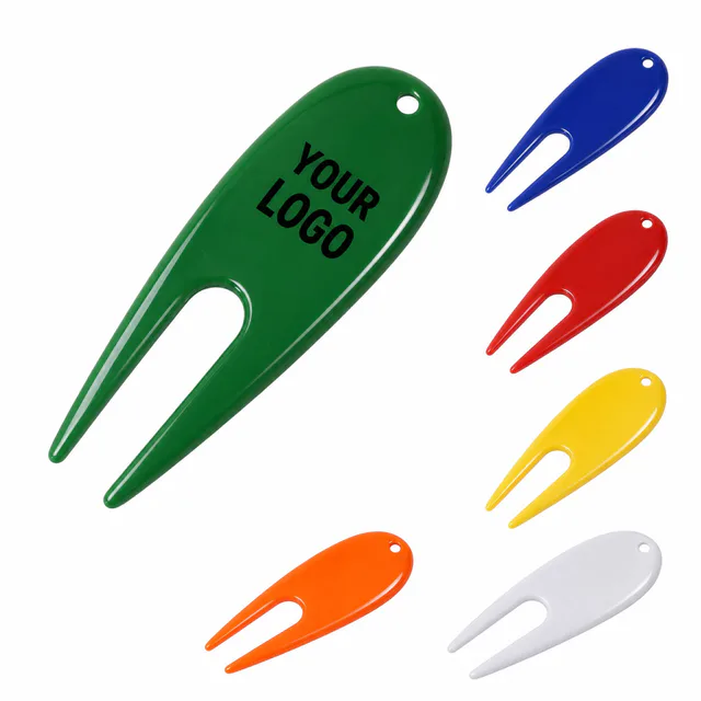 Custom Plastic Golf Divot Repair Tool