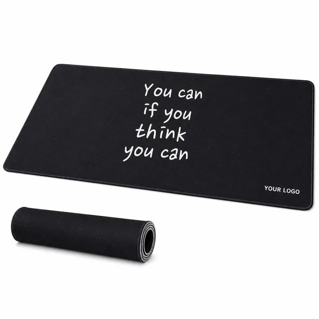 Large Gaming Mouse Pad with Stitched Edge