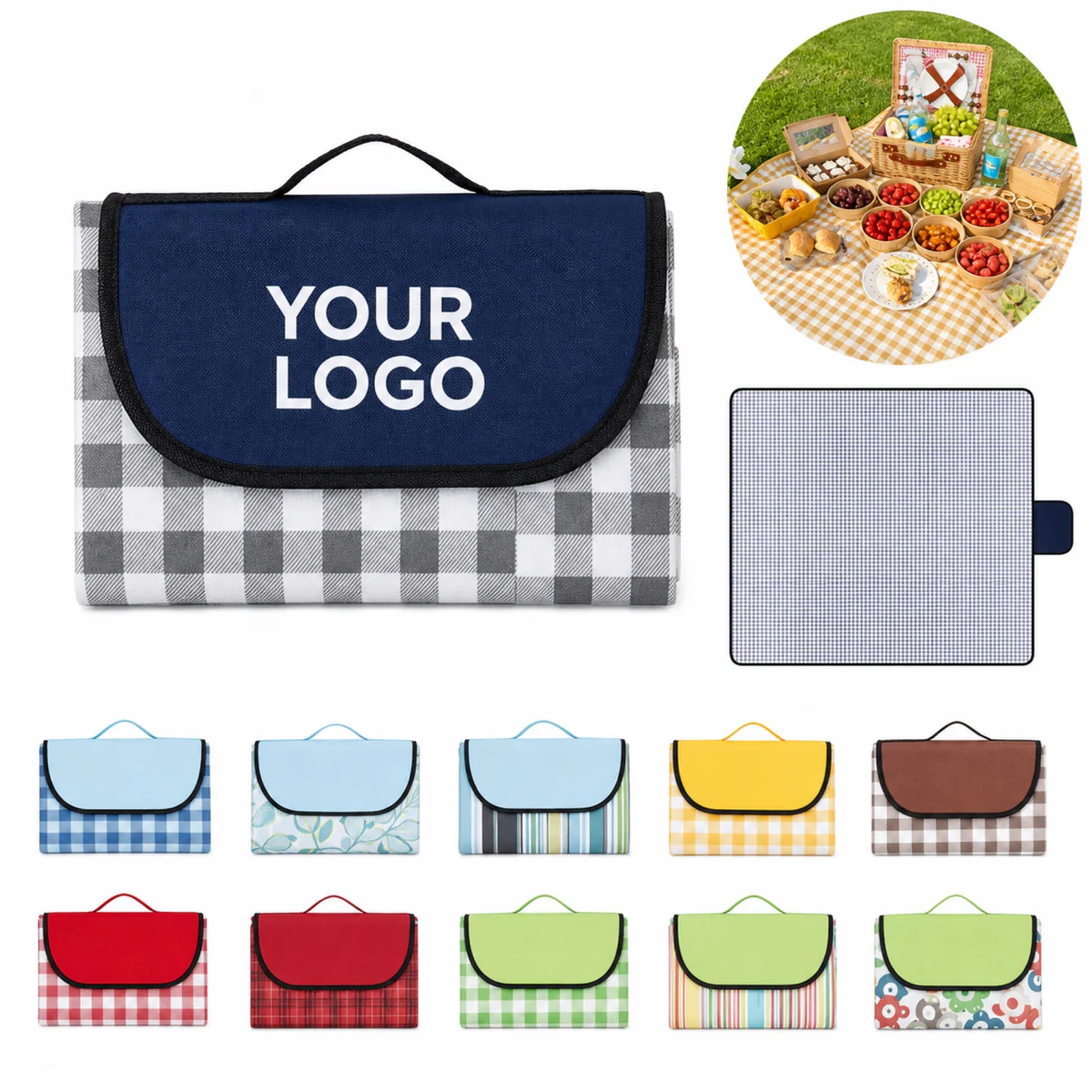 79 Inch Outdoor Waterproof Picnic Mat