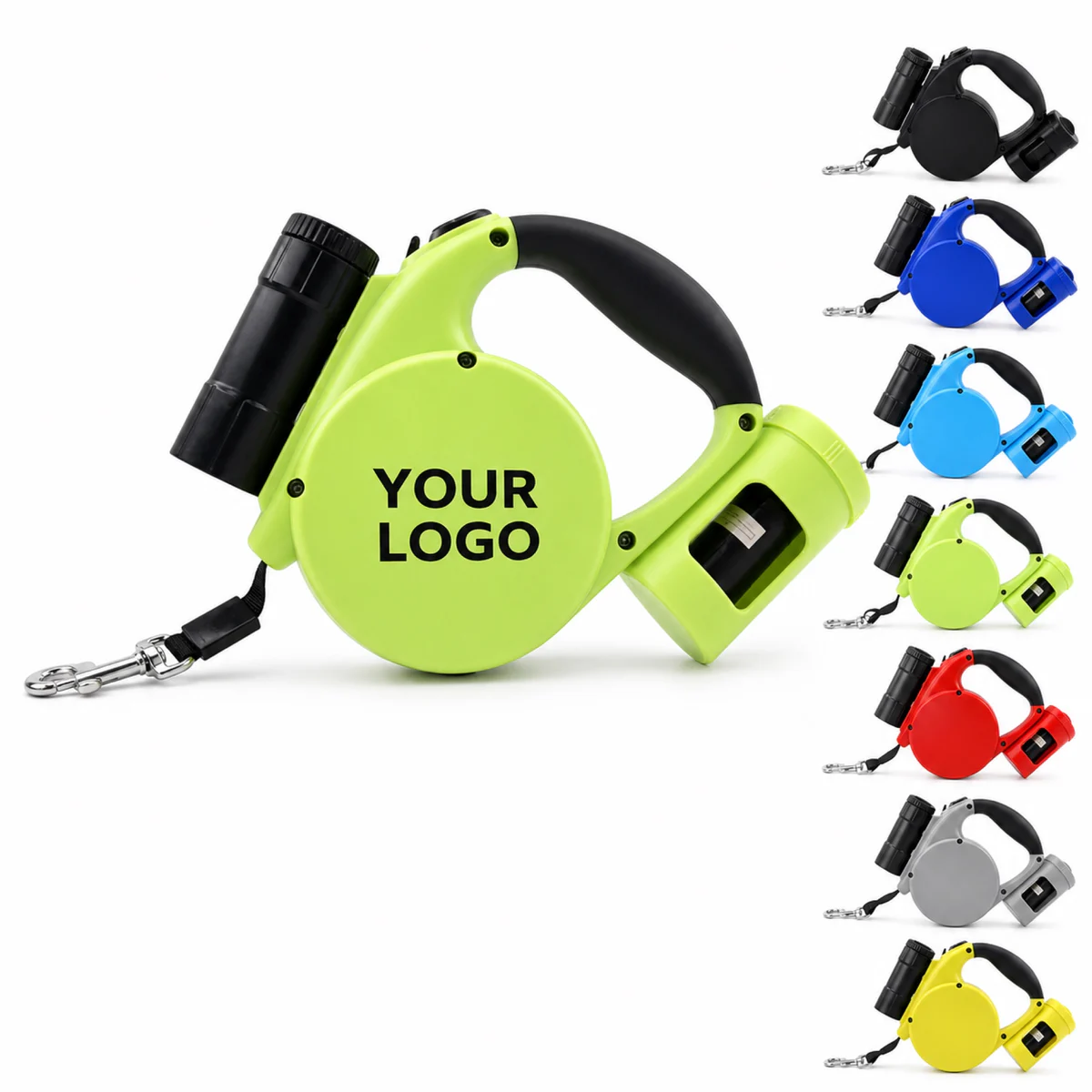 Nylon Auto-Retractable Large Dog Leash