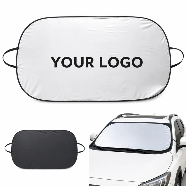 Folding Car Sunshade Front Side