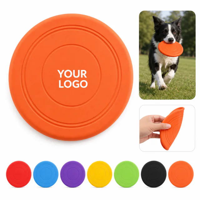 Custom Silicone Flying Disc Toy