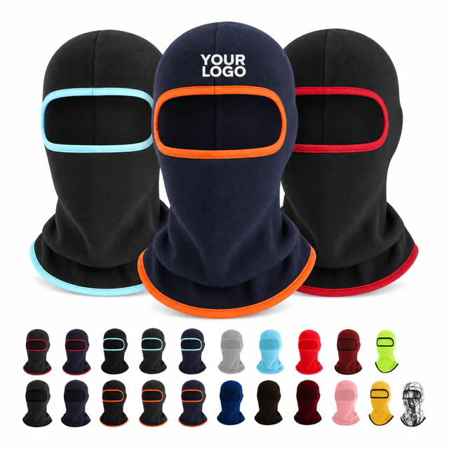 Fleece Balaclava Ski Mask Windproof Winter Hood Scarf