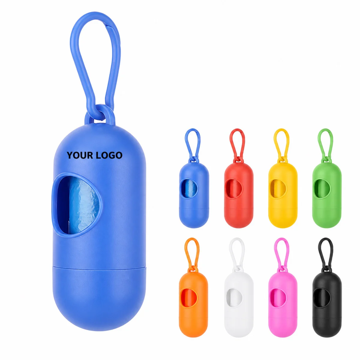 Custom Pet Poop Bag Dispenser With Clip Hook
