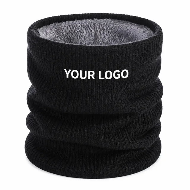 Fleece Lined Neck Warmer For Cold Weather Outdoor Activities