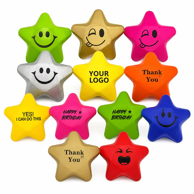 PU Star Shape Foam Stress Ball