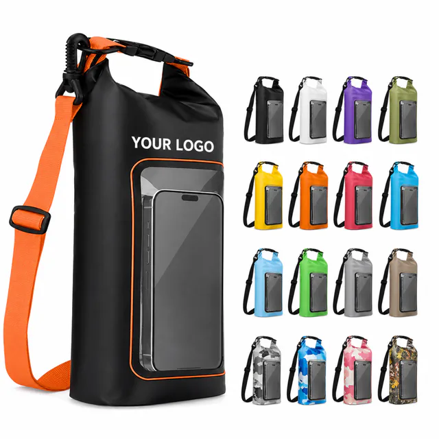 Waterproof PVC Crossbody Bag For Diving Swimming
