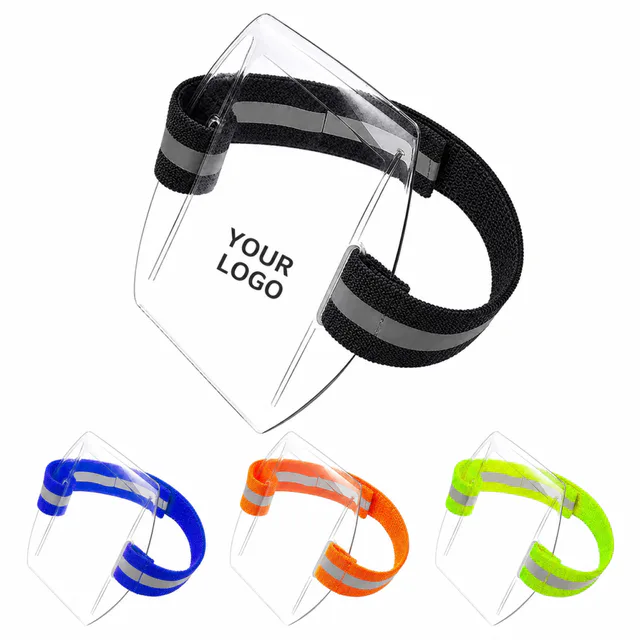 Adjustable Elastic Armband ID Badge Holder Waterproof PVC