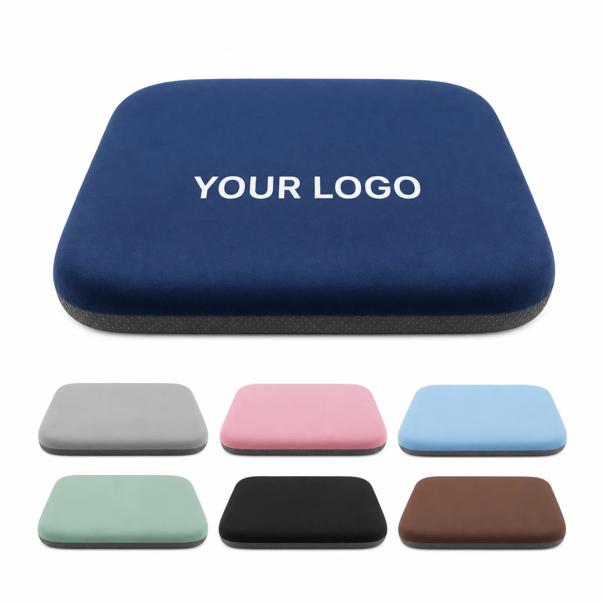 Memory Foam Seat Cushion With Non-Slip Bottom