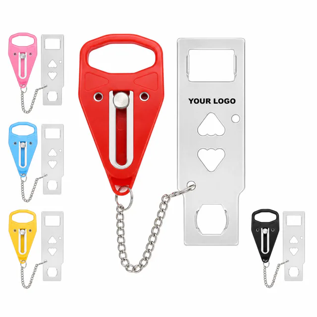 Portable Door Lock Stainless Steel Security Lock