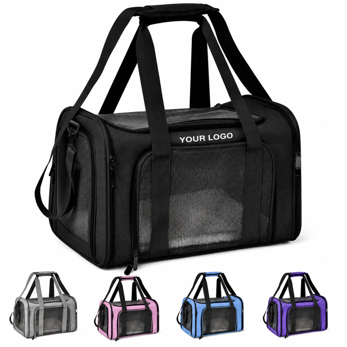Custom Breathable Portable Cat Carrier