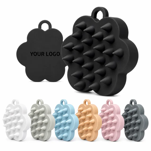 Custom Silicone Scalp Massage Brush