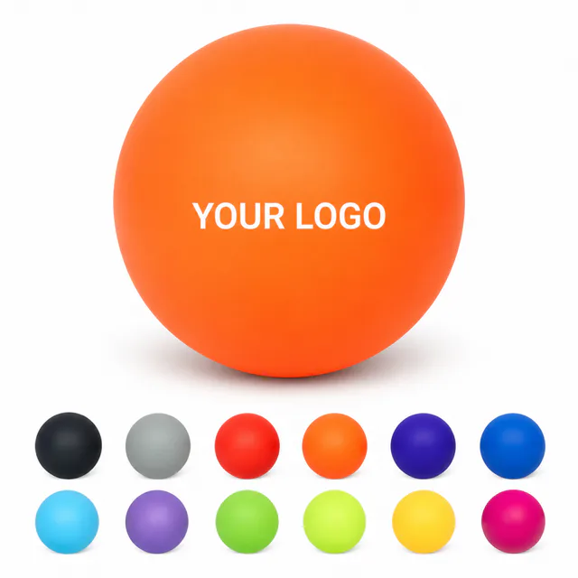 Silicone Lacrosse Massage Ball For Yoga And Fitness