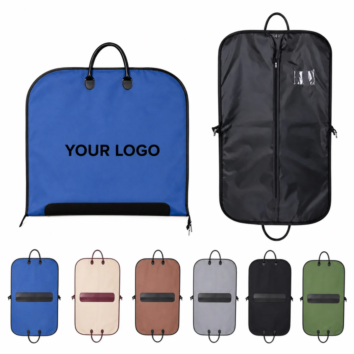 Custom Polyester Travel Suit Bag With Handles