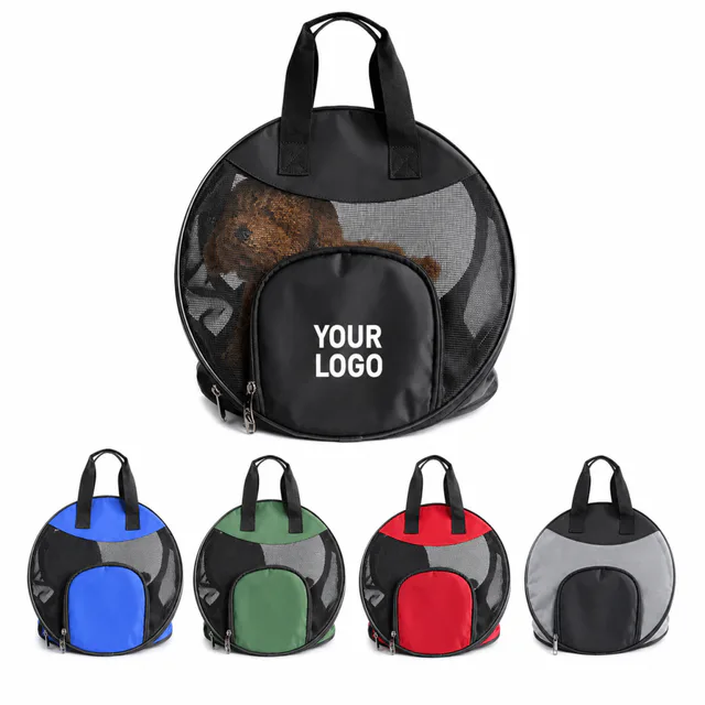 Soft Sided Foldable Pet Carrier Bag For Cats And Dogs