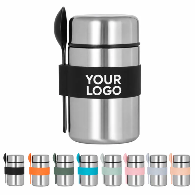Double-Layer Vacuum Insulated Stainless Steel Food Jar