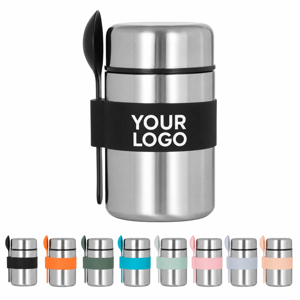 Double-Layer Vacuum Insulated Stainless Steel Food Jar
