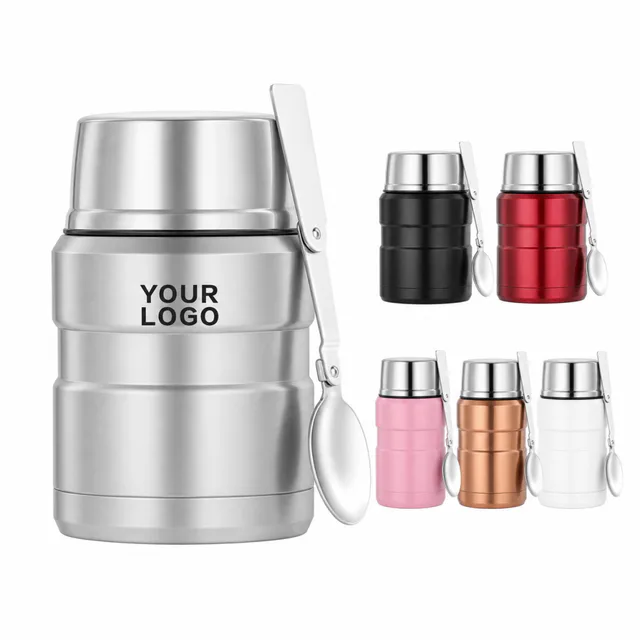 16 Oz Vacuum Insulated Stainless Steel Food Jar Lunch Box