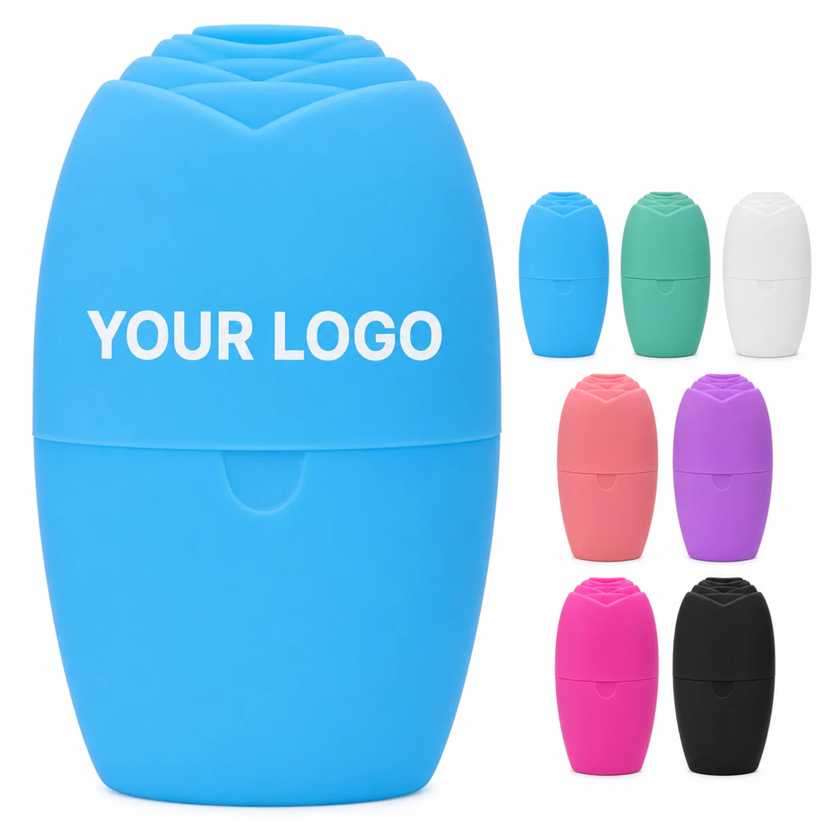 Custom Silicone Facial Ice Roller Massage Mold