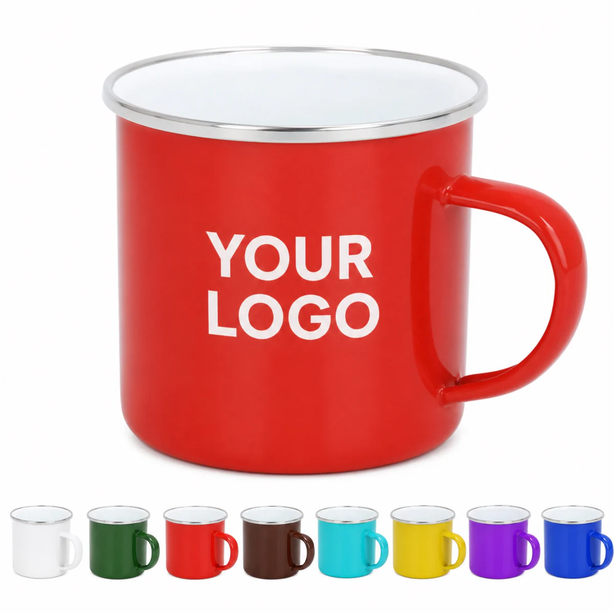 Stainless Steel Enamel Camping Mug