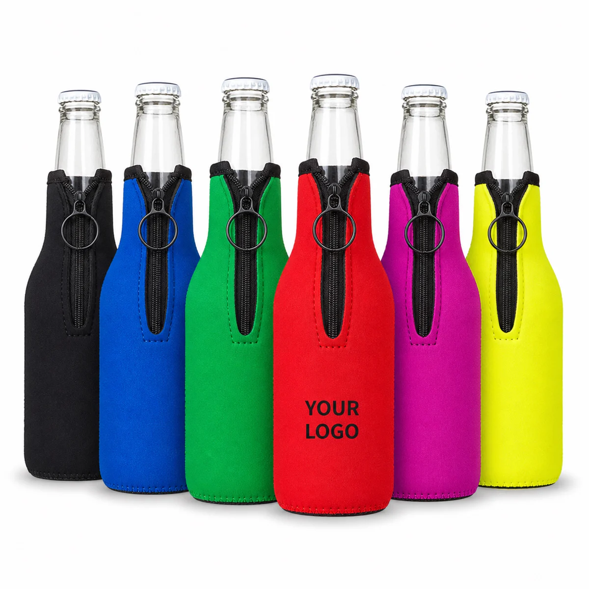 Custom Neoprene Beer Bottle Cooler Sleeve