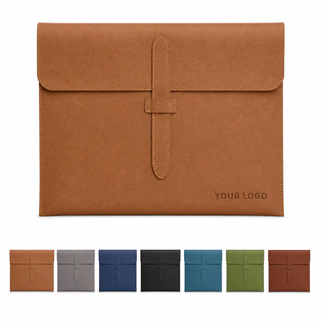 PU Leather A4 Document Portfolio Sleeve