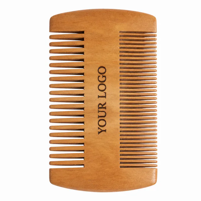 Natural Sandalwood Beard Comb For Men