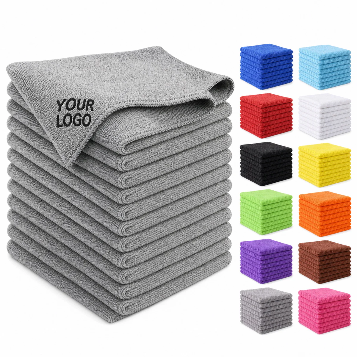 Microfiber Cleaning Cloth For Car And Household Use