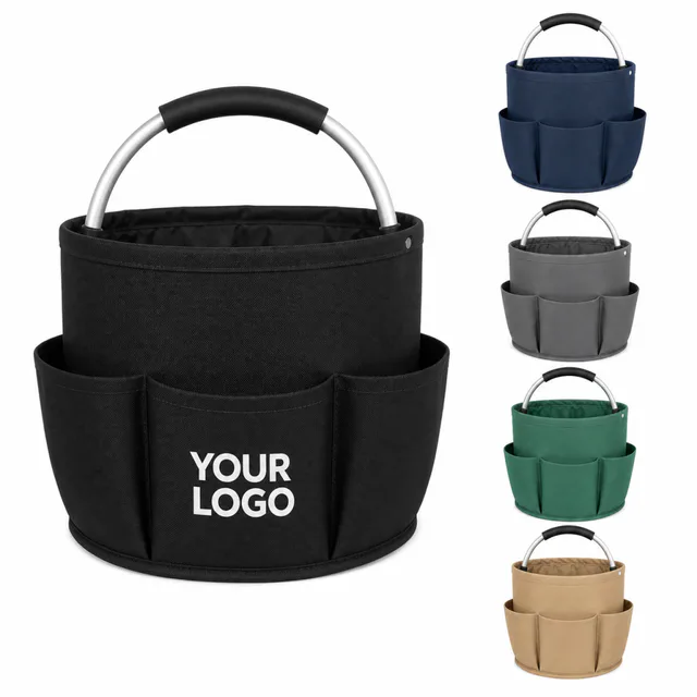 Foldable Oxford Storage Bag With Aluminum Handle