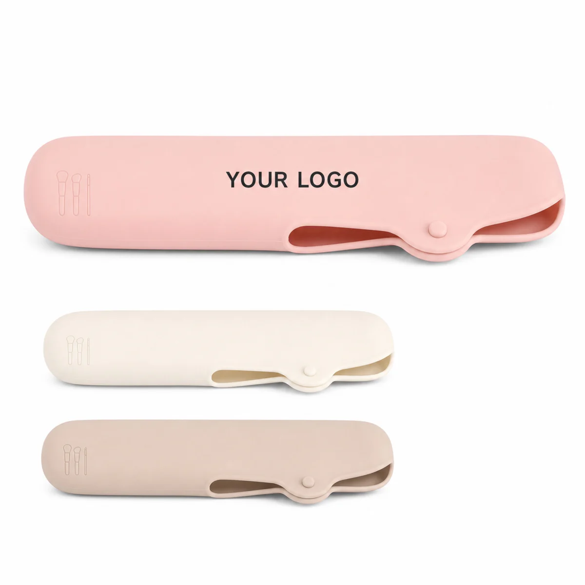 Travel Silicone Makeup Brush Holder