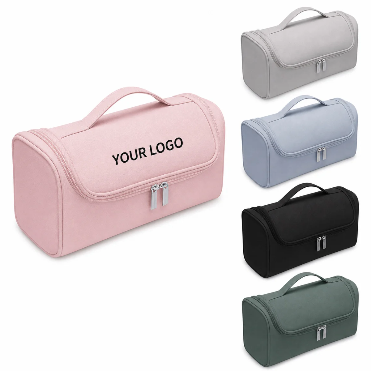 Custom Hair Dryer Storage Bag PU Travel Organizer