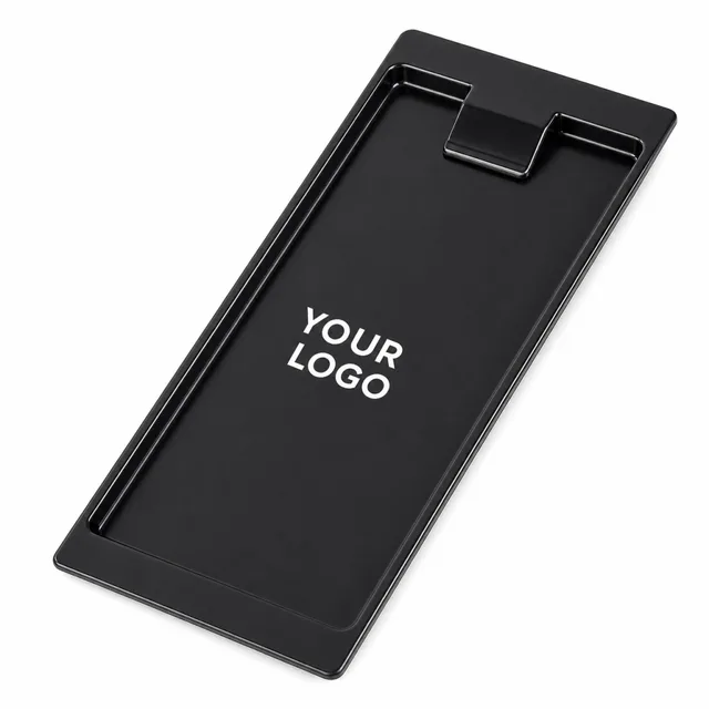 Black Plastic Check Presenter Tray