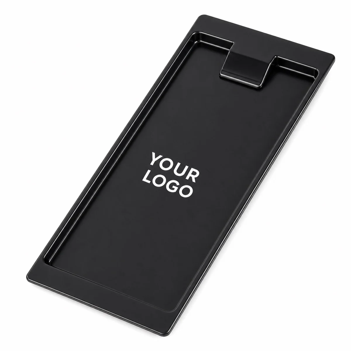 Black Plastic Check Presenter Tray
