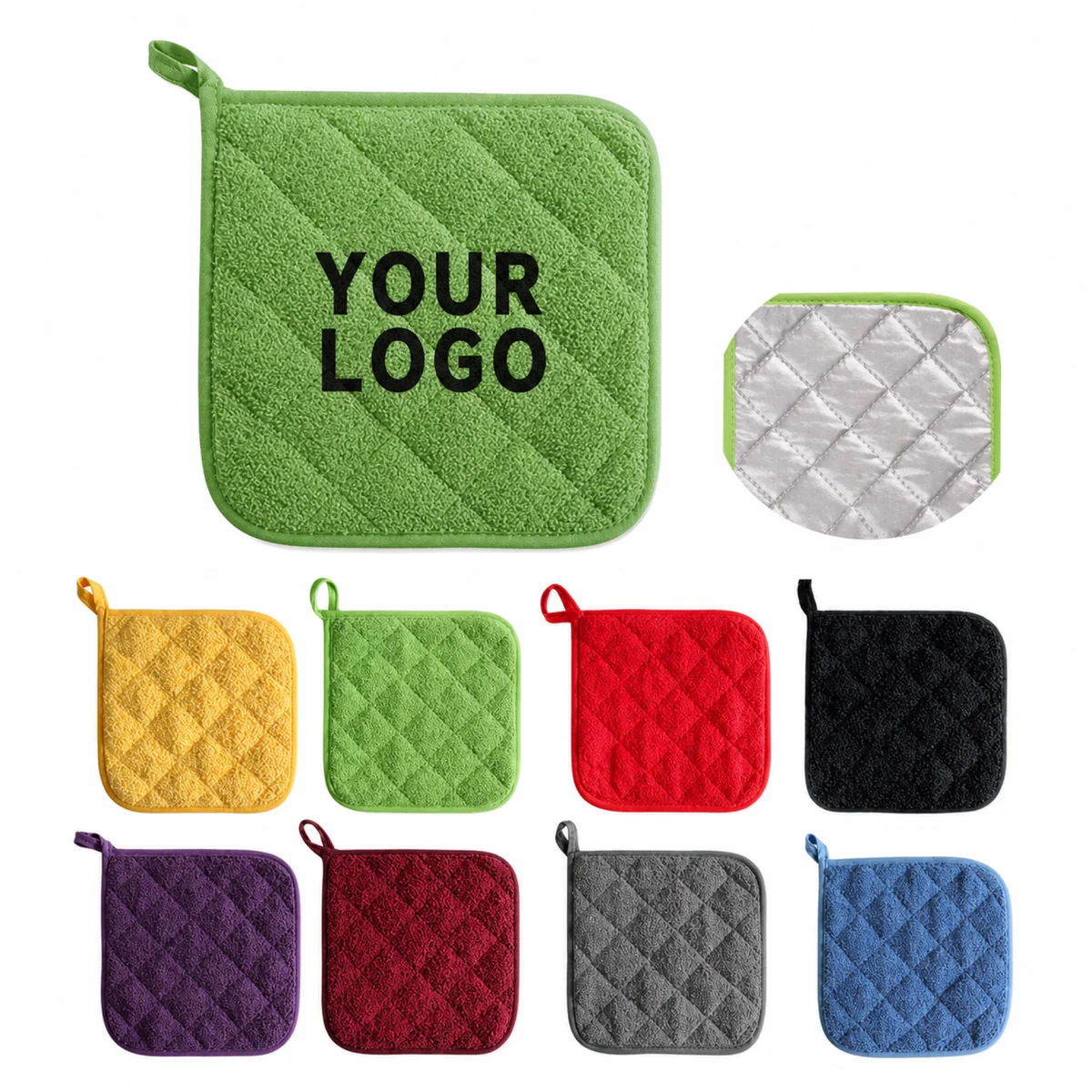 Cotton Insulated Pad 7" x 7" Heat Resistant Coaster