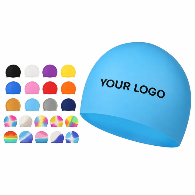 Custom Silicone Swimming Cap For Promotional Events