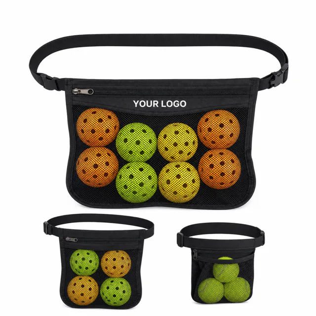 Runzi Mesh Adjustable Pickleball Waist Bag