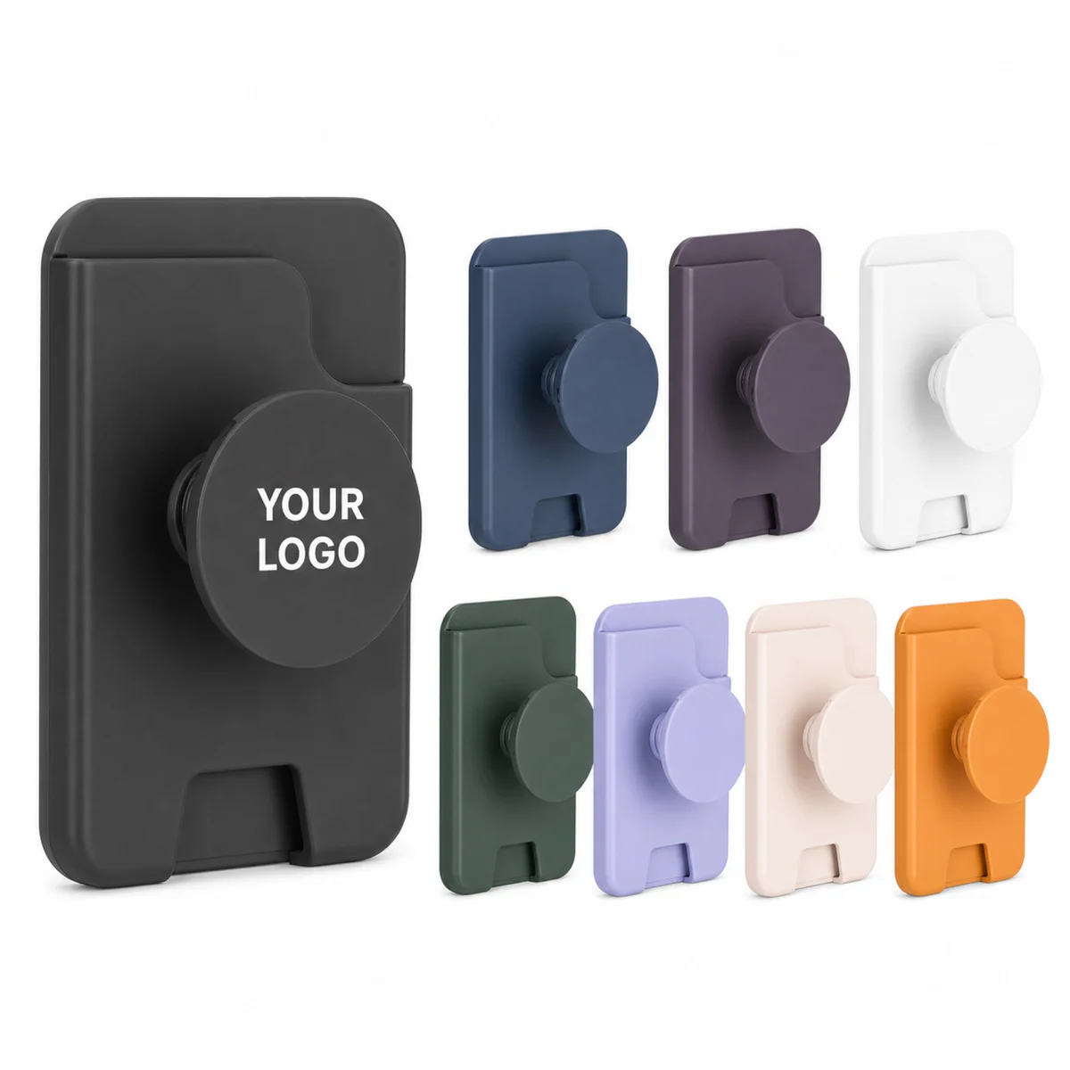 Berdo 2-in-1 Magnetic Phone Card Holder Stand