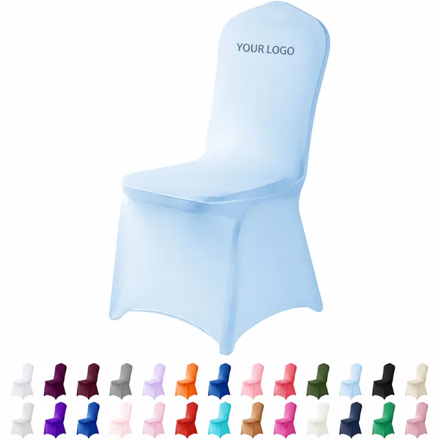 Custom Spandex Chair Covers For Hotel Wedding Dining