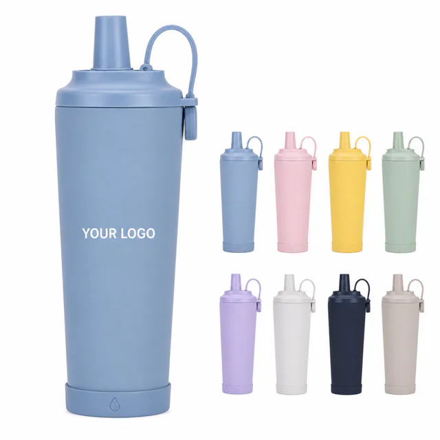 28oz Stainless Steel Straw Cup Thermos Water Bottle