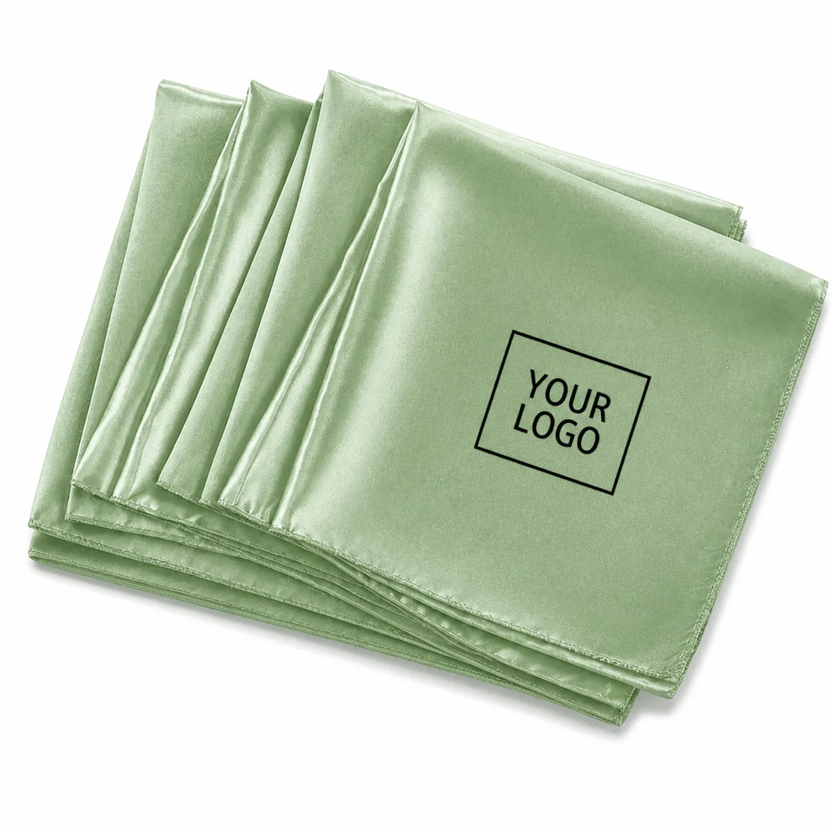 30x30cm Wedding Satin Polyester Napkin