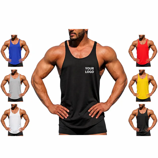 Men's Cotton Muscle Workout Tank Top