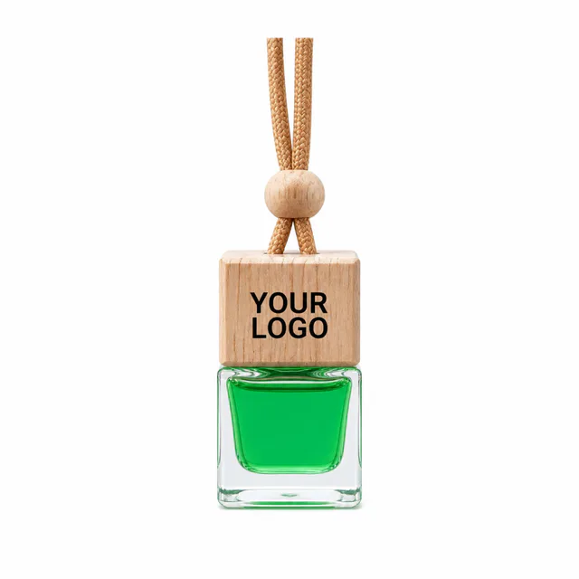 Wooden Car Air Freshener With Plant-Based Fragrance
