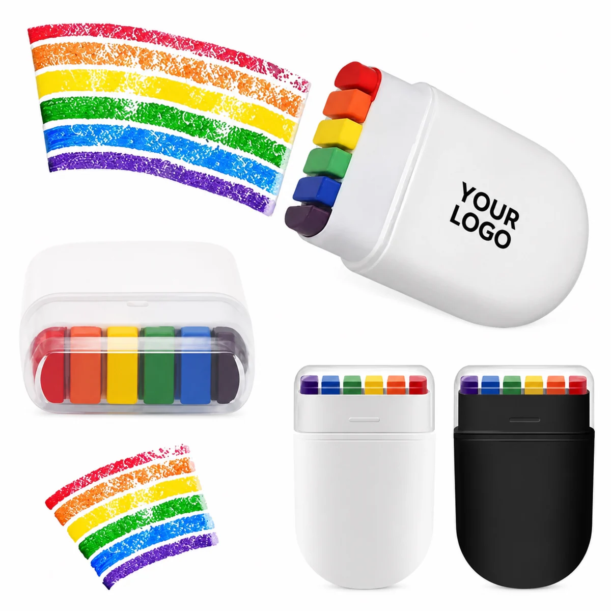 Rainbow Face Paint Sticks Crayon