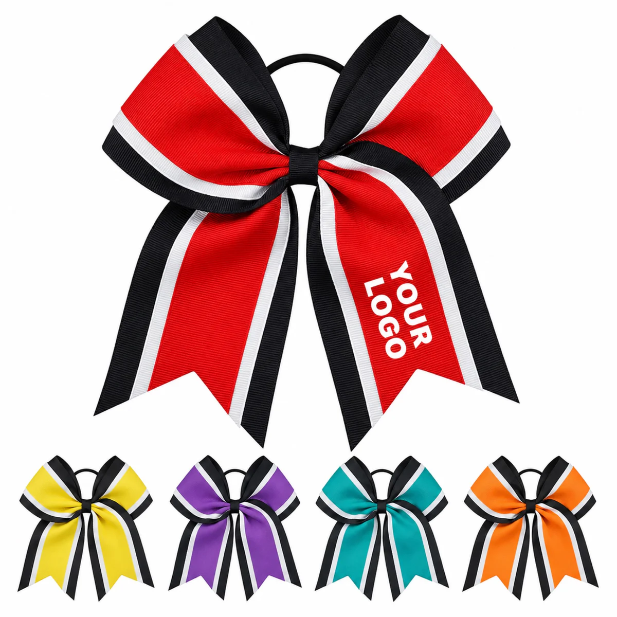 Elastic Bow Scrunchie Ribbon Hair Tie