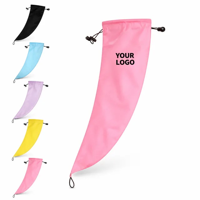 Waterproof Long Hair Shampoo Cap With Ponytail Holder