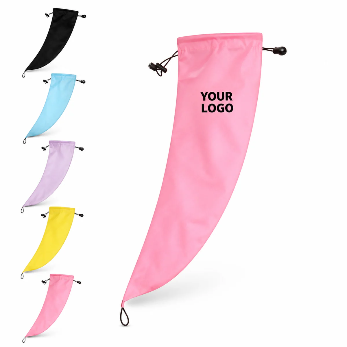 Waterproof Long Hair Shampoo Cap With Ponytail Holder