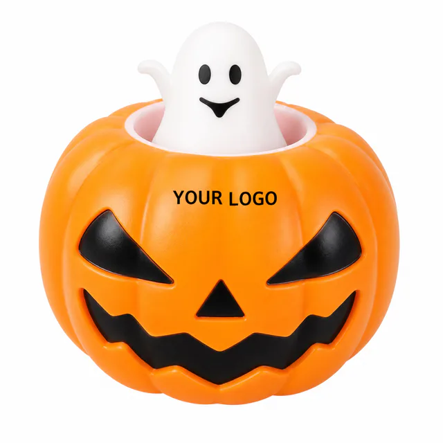Halloween Pumpkin Ghost Squishy Stress Relief Toy